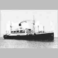 900-0047 Dampfer -Antonio Delfino- rettete als Hilfsschiff der Kriegsmarine bei 5 Einsaetzen 20 552 Fluechtlinge..jpg